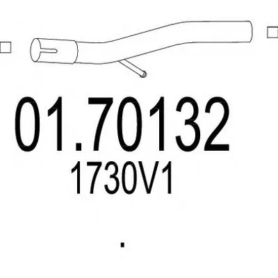 Труба выхлопного газа MTS купить