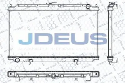 Радиатор, охлаждение двигателя JDEUS купить