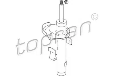 Амортизатор PREMIUM BRAND TOPRAN купить