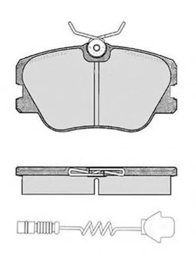Комплект тормозных колодок, дисковый тормоз RAICAM купить
