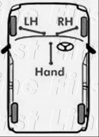 Трос, стояночная тормозная система FIRST LINE купить