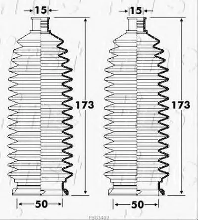 Пыльник, рулевое управление FIRST LINE купить