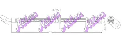 Тормозной шланг BROVEX-NELSON купить