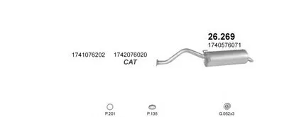 Система выпуска ОГ POLMO купить