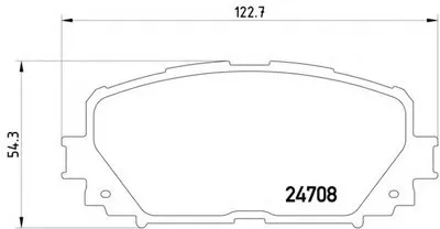 Комплект тормозных колодок, дисковый тормоз HELLA купить