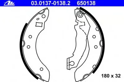 Комплект тормозных колодок ATE купить