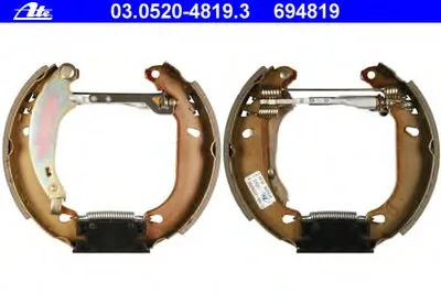 Комплект тормозных колодок Original ATE TopKit ATE купить