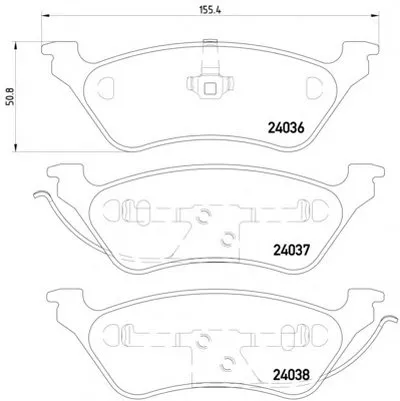 Комплект тормозных колодок, дисковый тормоз TEXTAR купить