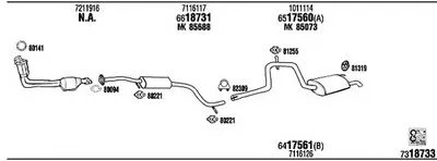 Система выпуска ОГ WALKER купить