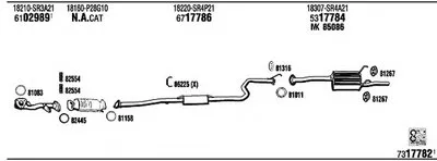 Система выпуска ОГ WALKER купить