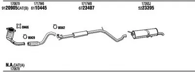 Система выпуска ОГ WALKER купить