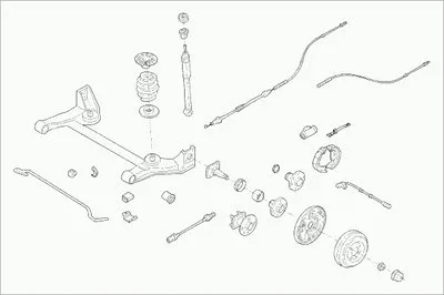Рулевое управление; Подвеска колеса BOGE купить