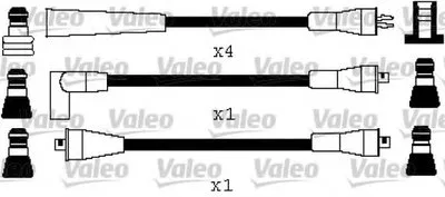 Комплект проводов зажигания VALEO купить