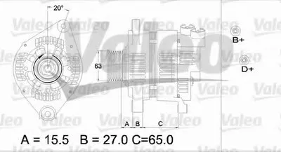 Генератор VALEO купить