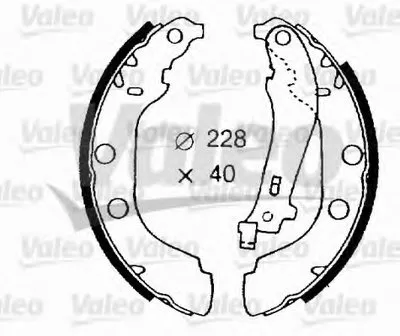 Комплект тормозных колодок VALEO купить