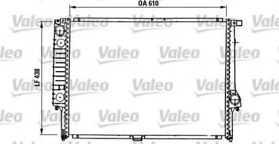 Радиатор, охлаждение двигателя VALEO купить