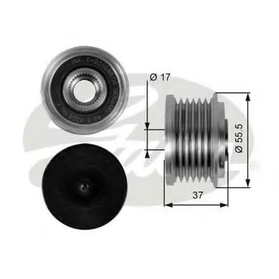 Механизм свободного хода генератора DriveAlign® GATES купить