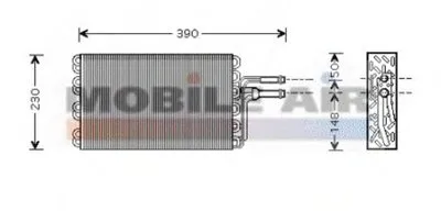 Испаритель, кондиционер VAN WEZEL купить