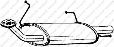 Глушитель выхлопных газов конечный BOSAL купить