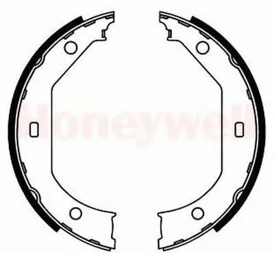 Комплект тормозных колодок, стояночная тормозная система JURID купить