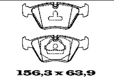Комплект тормозных колодок, дисковый тормоз FTE купить