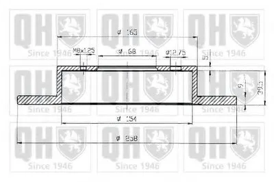Тормозной диск QUINTON HAZELL купить