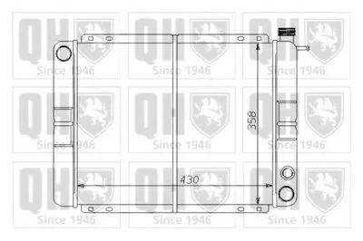 Радиатор, охлаждение двигателя QUINTON HAZELL купить