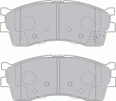 Комплект тормозных колодок, дисковый тормоз PREMIER FERODO купить