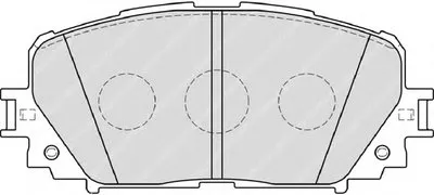 Комплект тормозных колодок, дисковый тормоз PREMIER FERODO купить