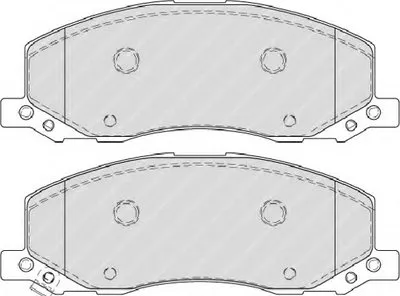Комплект тормозных колодок, дисковый тормоз PREMIER FERODO купить