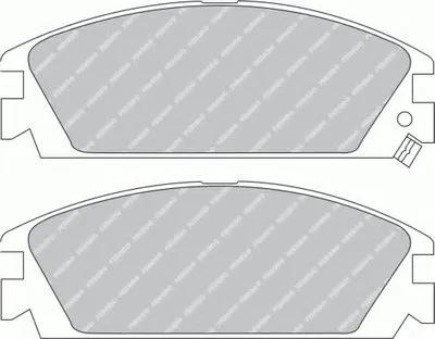 Комплект тормозных колодок, дисковый тормоз PREMIER FERODO купить