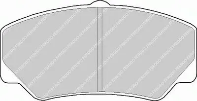 Комплект тормозных колодок, дисковый тормоз PREMIER FERODO купить