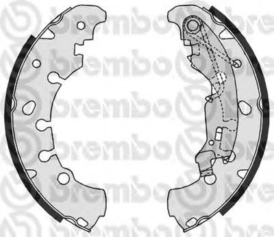 Комплект тормозных колодок BREMBO купить
