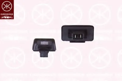 Фонарь освещения номерного знака KLOKKERHOLM купить