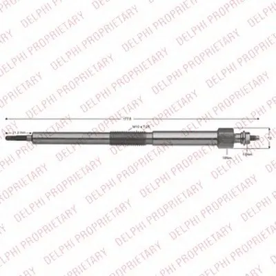 Свеча накаливания DELPHI купить
