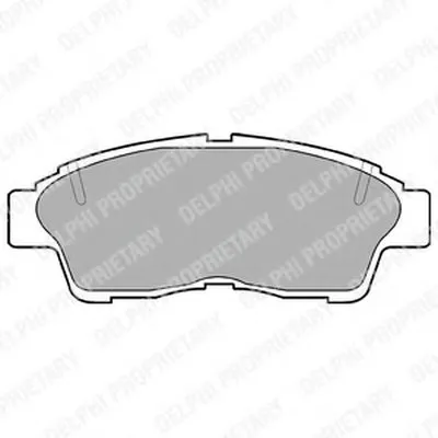Комплект тормозных колодок, дисковый тормоз DELPHI купить