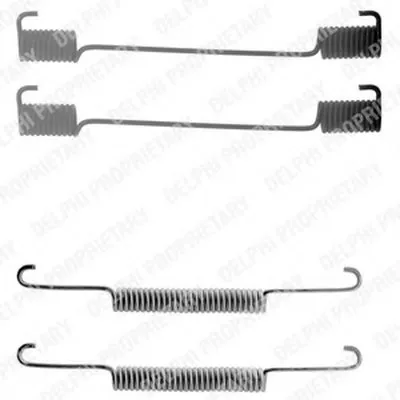 Комплектующие, тормозная колодка DELPHI купить