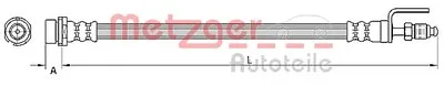 Тормозной шланг METZGER купить