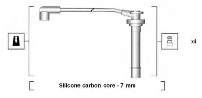 Комплект проводов зажигания MAGNETI MARELLI купить