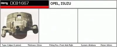 Тормозной суппорт Remanufactured REMY (Multiline) DELCO REMY купить