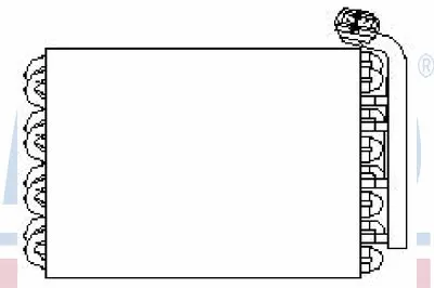 Испаритель, кондиционер NISSENS купить