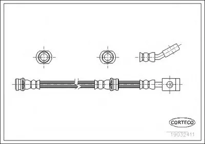 Тормозной шланг CORTECO купить