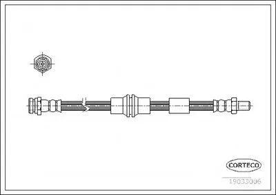 Тормозной шланг CORTECO купить