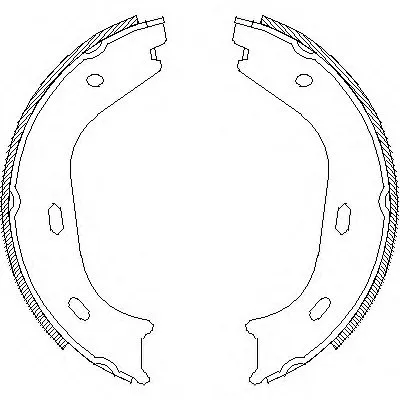 Комплект тормозных колодок REMSA купить