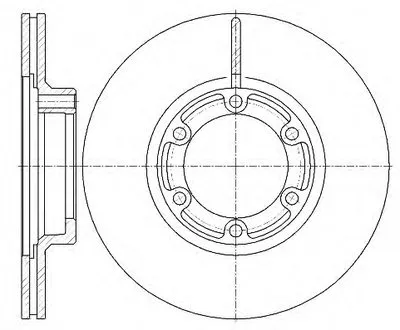 Тормозной диск REMSA купить