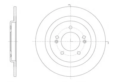 Тормозной диск REMSA купить