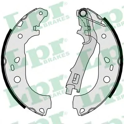Комплект тормозных колодок LPR купить