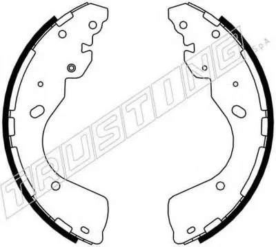 Комплект тормозных колодок TRUSTING купить