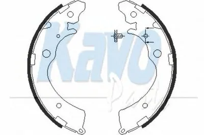 Комплект тормозных колодок MK KASHIYAMA KAVO PARTS купить