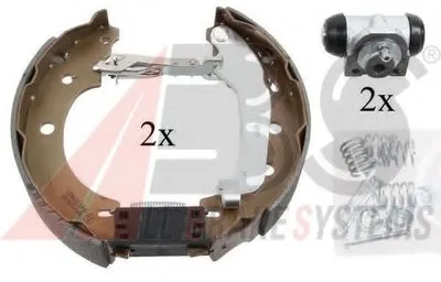 Комплект тормозных колодок SMARTKIT A.B.S. купить